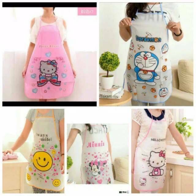 Apron Masak Anti Air / Celemek Masak Waterproof