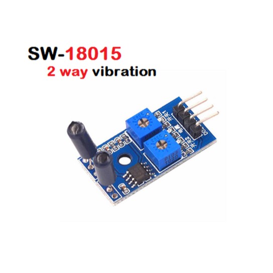 [10-C4] SW-18015 2 Way NO Vibration Sensor Getar Module Arduino