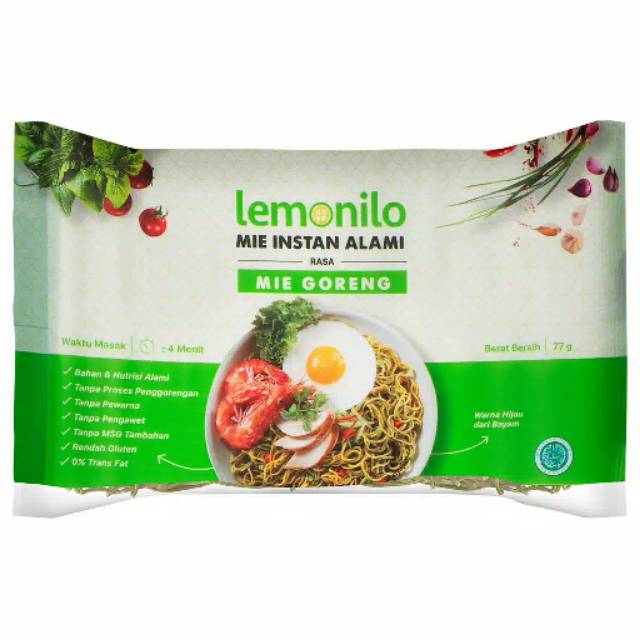 

Lemonilo mie instan alami, mie goreng