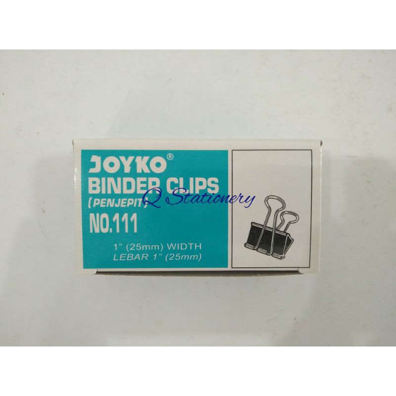 binder clip/penjepit kertas no. 111