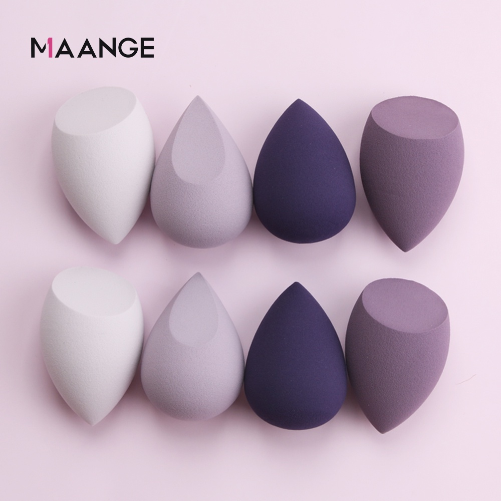 MAANGE 8Pcs/box Flexible Makeup Sponge Beauty eggs Soft Multipurpose Puff Beauty Tools Makeup Accessories