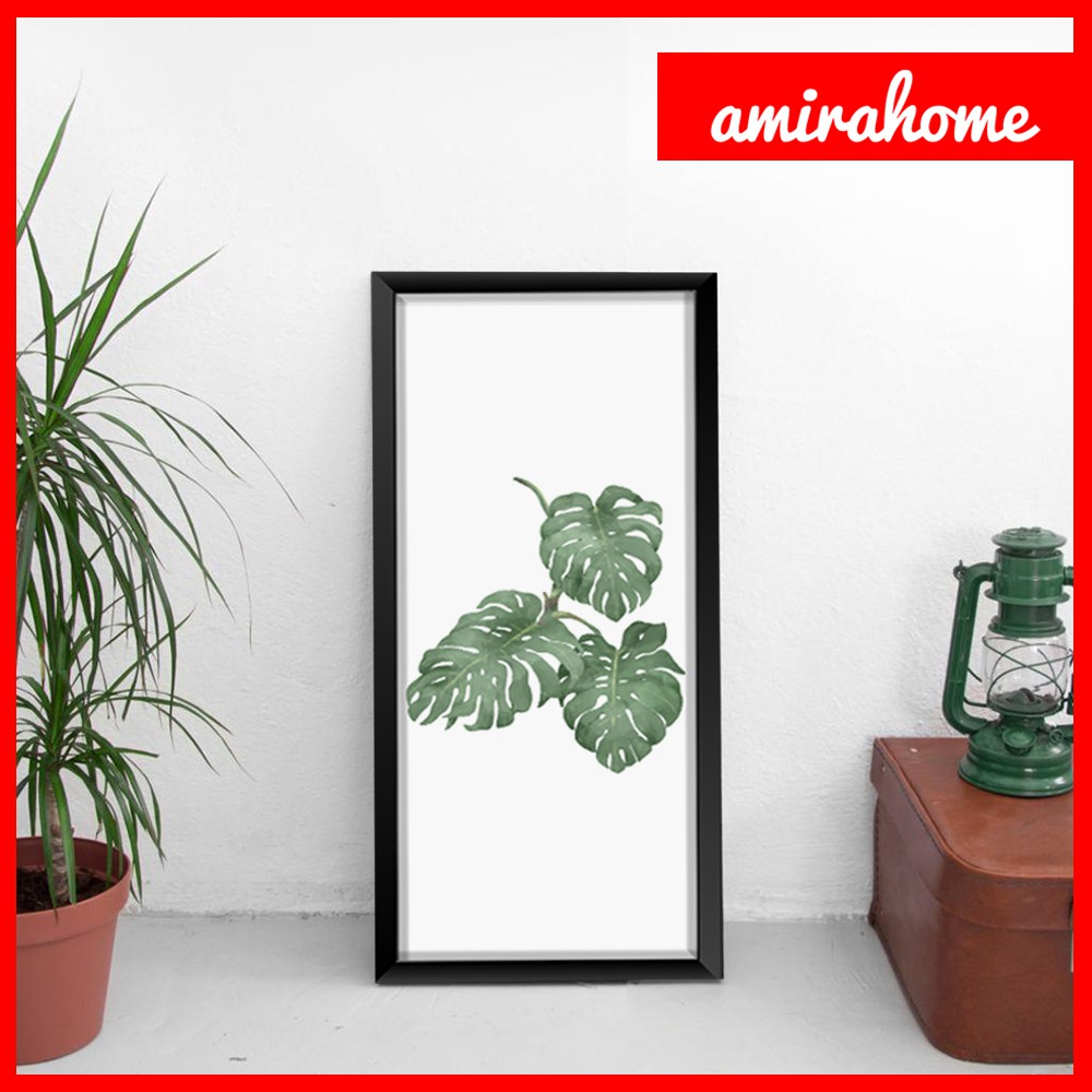 TROP03-Hiasan Dekorasi dinding Kamar Wall decor Tropical Monstera hiasan dinding