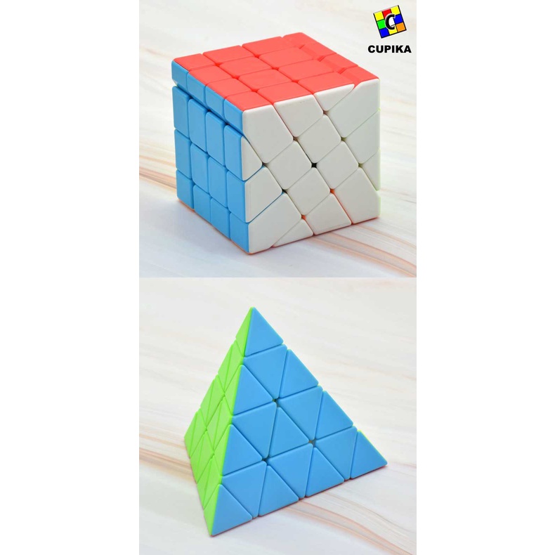 Rubik 4x4 LEFUN Stickerless WINDMILL Fisher Unik murah ORIGINAL