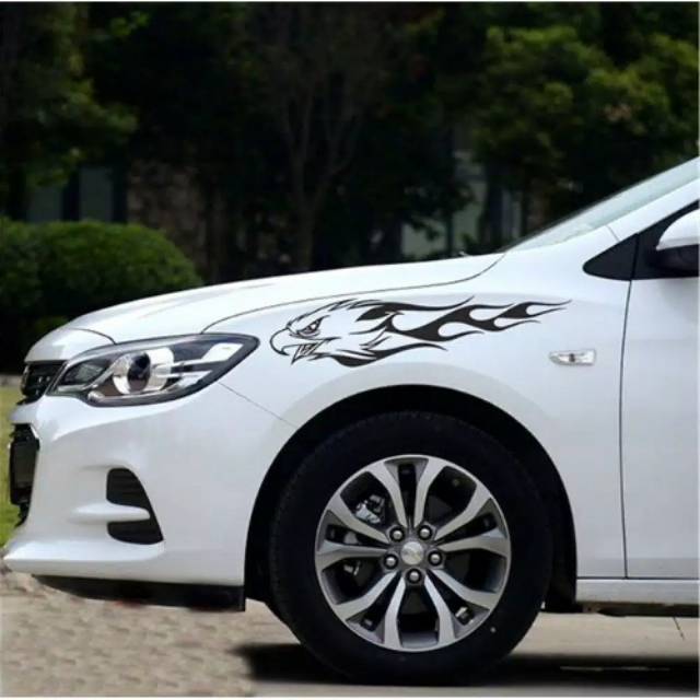 Stiker mobil elang tribal stiker reflektif elang terbaru