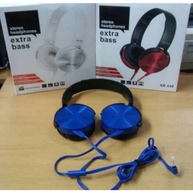 HEADSET HEADPHONE CABLE BANDO XB450 TERMURAH!!!