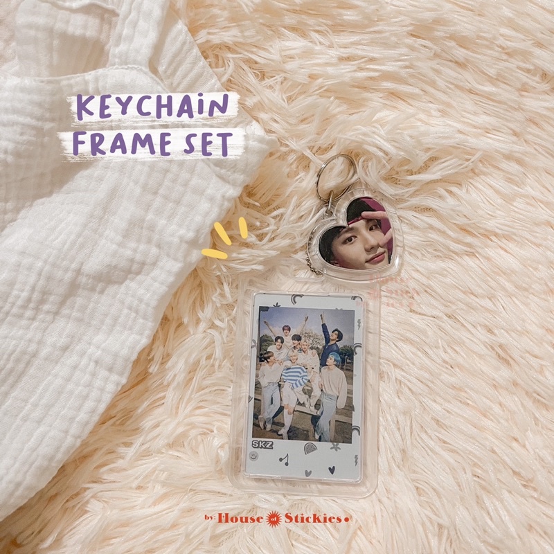 Photocard Keychain Frame Set