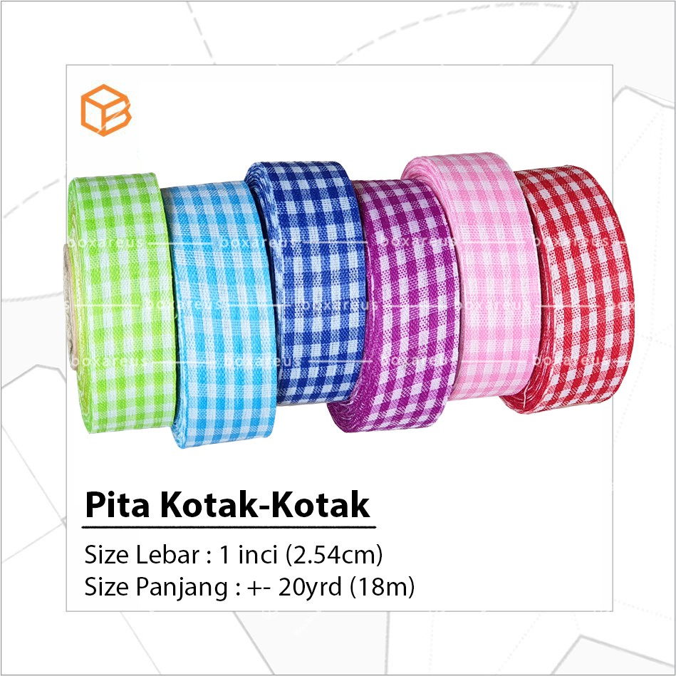 Pita Kotak 2.54cm 1 inch