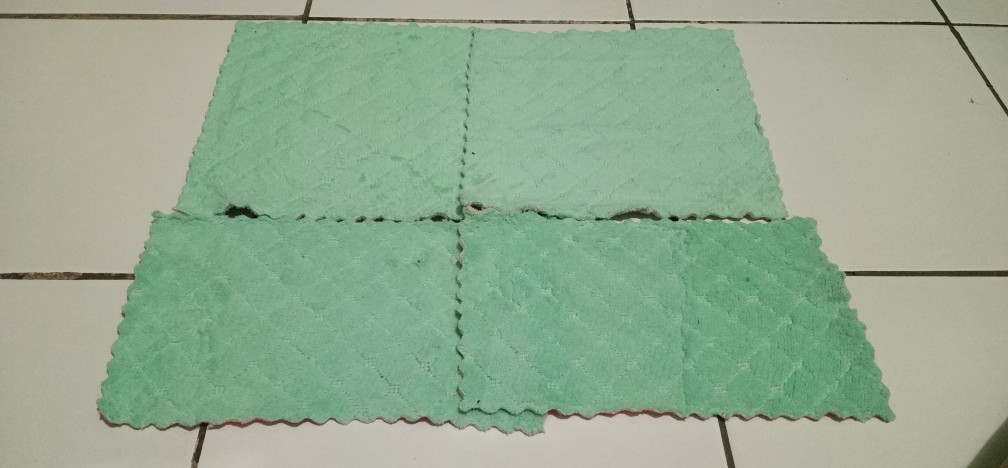 Kain Lap Piring Dapur Anti Minyak Bahan Microfiber- Kain Lap Microfiber Meja, Kaca Mobil Anti Minyak