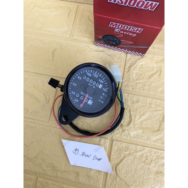 tachometer rpm spidometer bensin digital universal speedometer bulat