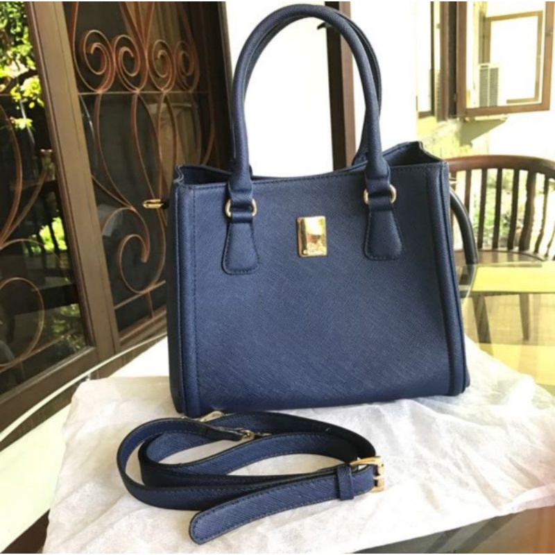 LES CATINO Navy Handbag