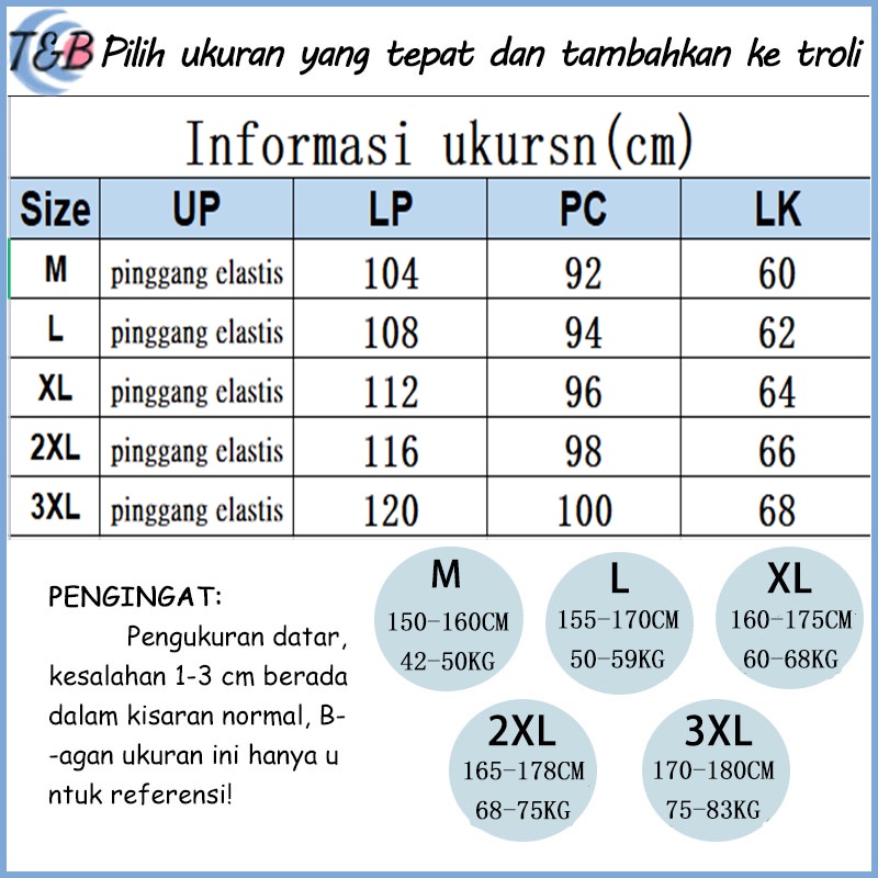 terbaru populer celana cargo unisex celana kargo pria hitam pakaian pasangan celana panjang serut bawah