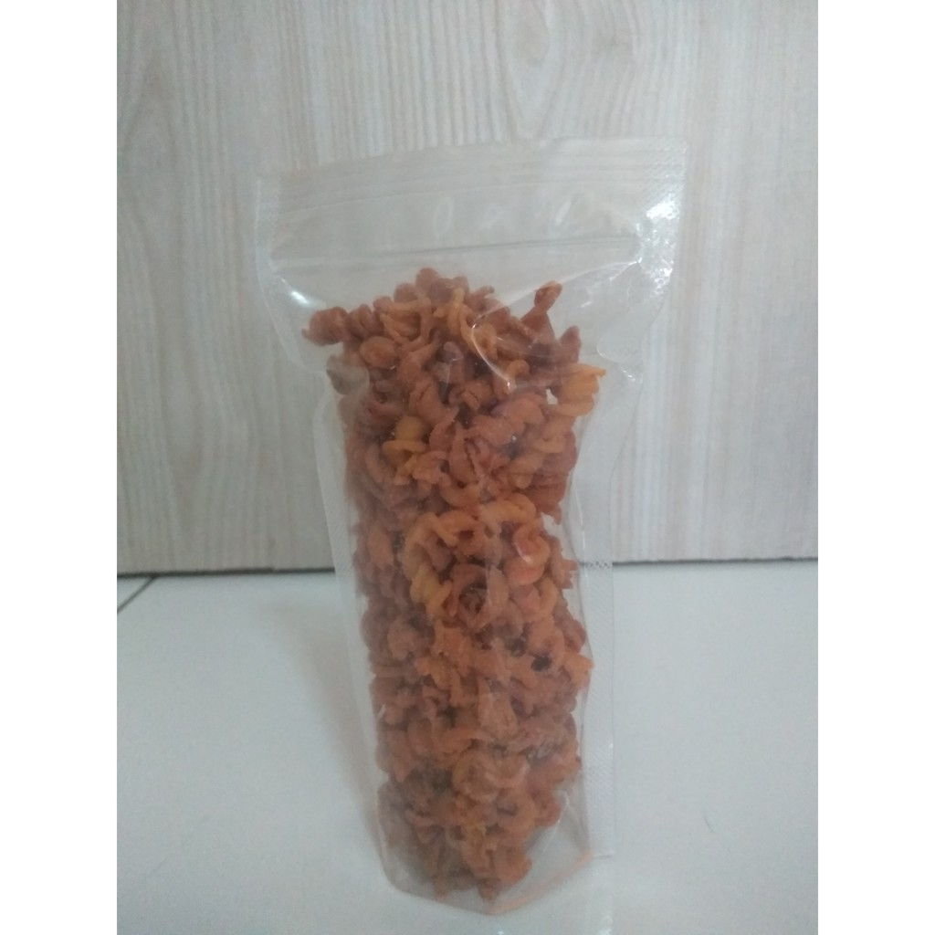 

makaroni spiral goreng