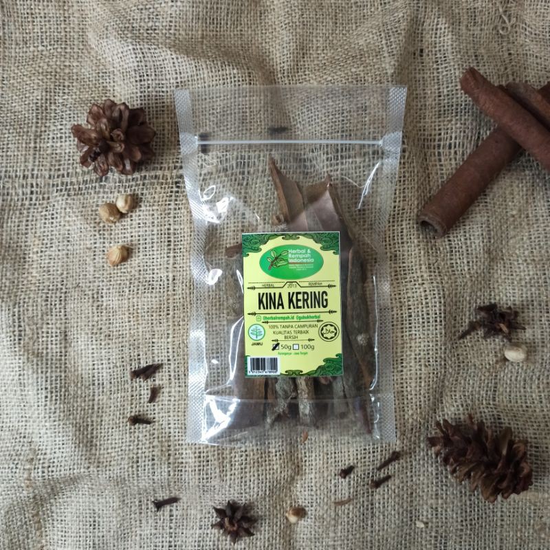 

KAYU KINA KERING - 50 GR / REMPAH / JSR / 100% MURNI - Grade A