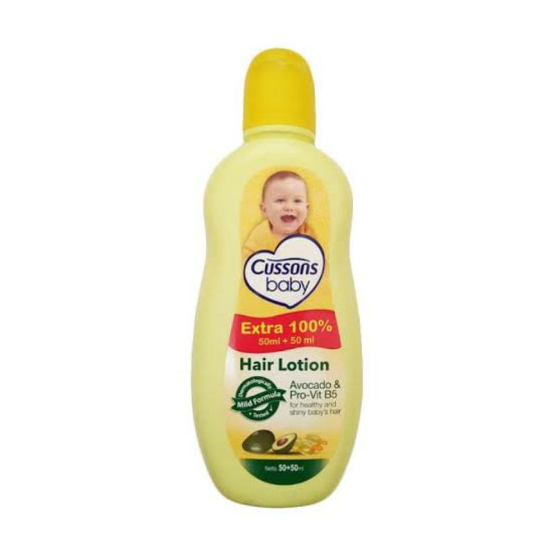 Cussons Baby Hair Lotion Avocado &amp; VIT B5 100+100 ml