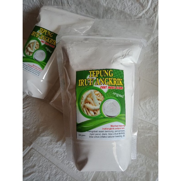 

PATI GARUT ORI /PATI IRUT GRADE A/TEPUNG PATI ANGKRIK MEREDAKAN ASAM LAMBUNG /ARROWROT