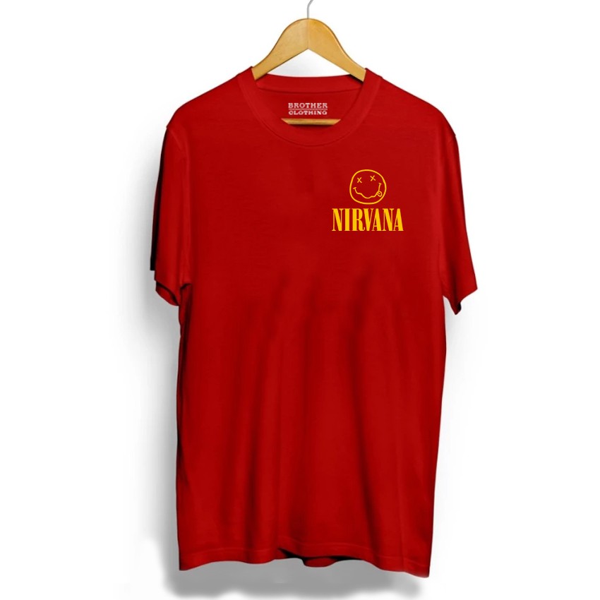 Kaos Distro Nirvana Little Yellow - Abu Misty Premium