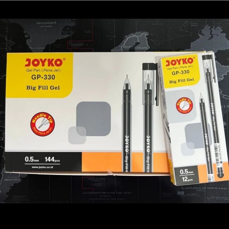 

pulpen joyko.gel.0.5mm.isi 12pcs
