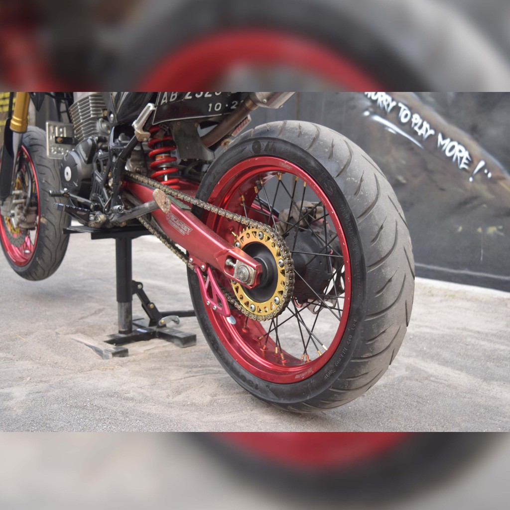 Gear Belakang SCARLET MX SERIES KLX 150 428 43T - 428 56T GOLD