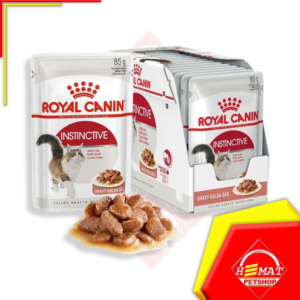 Makanan Kucing Royal Canin Instinctive 85 gram / Sachet / Pouch Saset