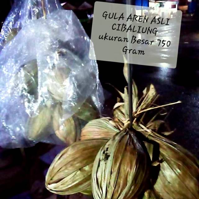 

Gula Aren/ Gula Kaung Cibaliung Pandeglang Banten 750 Gram