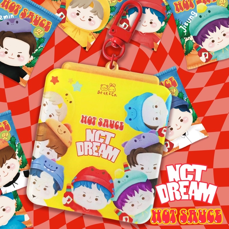 NCT DREAM HOT SAUCE SHAKER KEYCHAIN