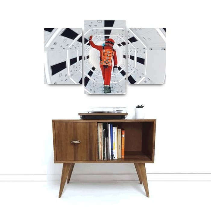 "2001 Space Odyssey" Poster Kayu (Multipanel)