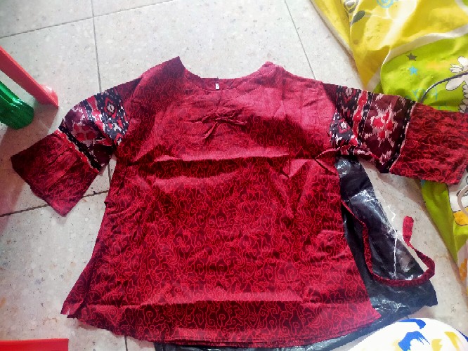 Maura Couple - Sania Ruffle Batik Couple Ori Ndoro Jowi Dnt Garansi Termurah Shopee Selendang Merak