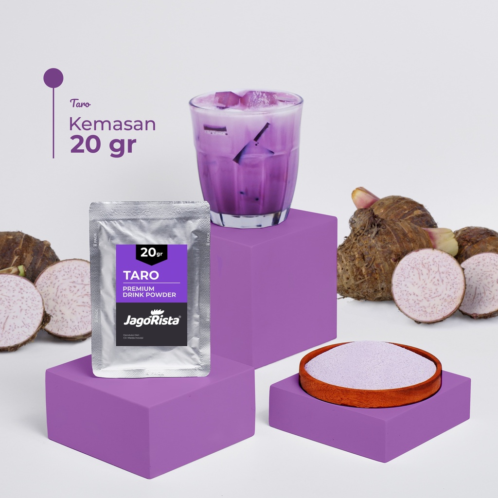 

Sachet Jagorista Taro Premium Bubble Drink Powder jr