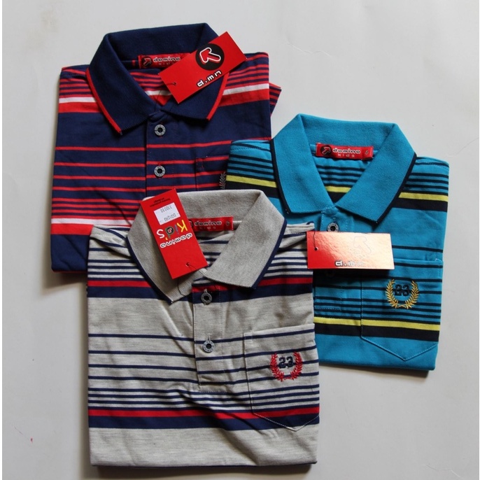 KRAH SALUR ANAK DOMINO/ KAOS DOMINO/ BAJU ANAK/IVANKIDS