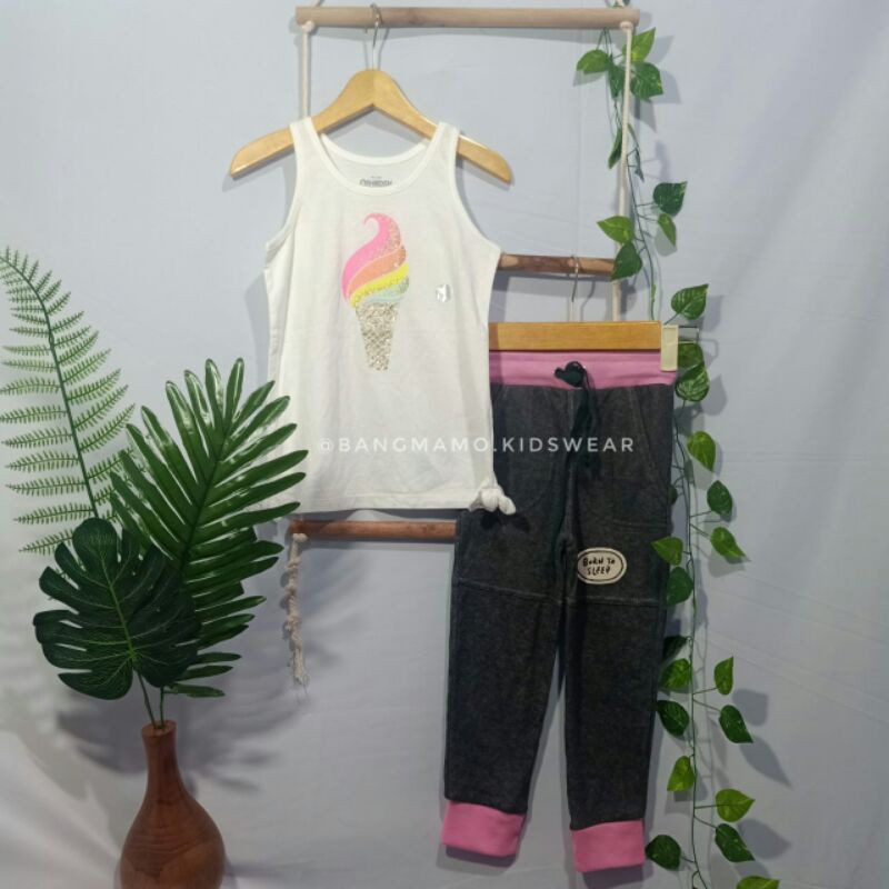 SETELAN ANAK PEREMPUAN BRANDED TANKTOP TRAINING OSHKOSH