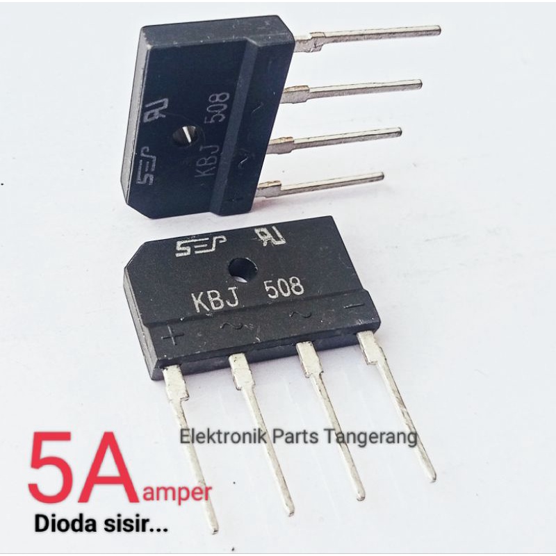 DIODA SISIR 5A (ASLI) 1000V DIODA SISIR 508 5A DIODA SISIR GBJ 508 DIODA BRIDGE 5A GBJ 508 SISIR