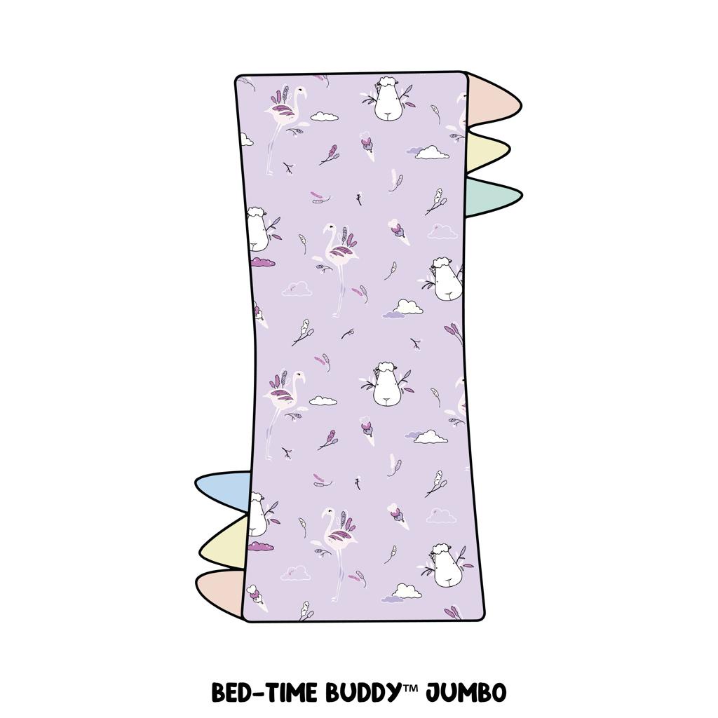 Baabaasheepz x Mmehuillet Bed Time Buddy Flamingo Collection Bundle Case - Lilac