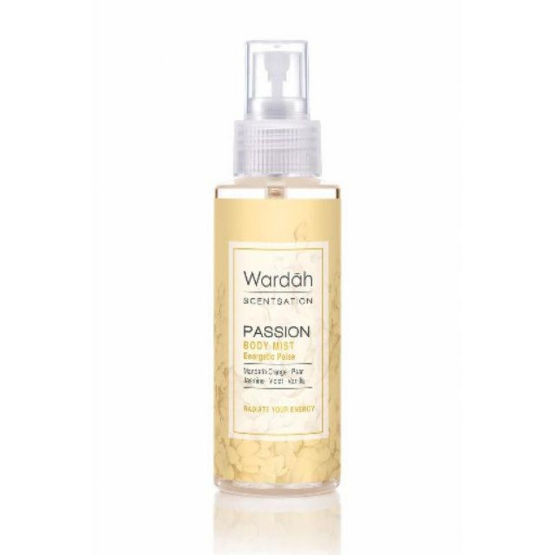 Wardah Scentsation Body Mist 100ml/100% Original