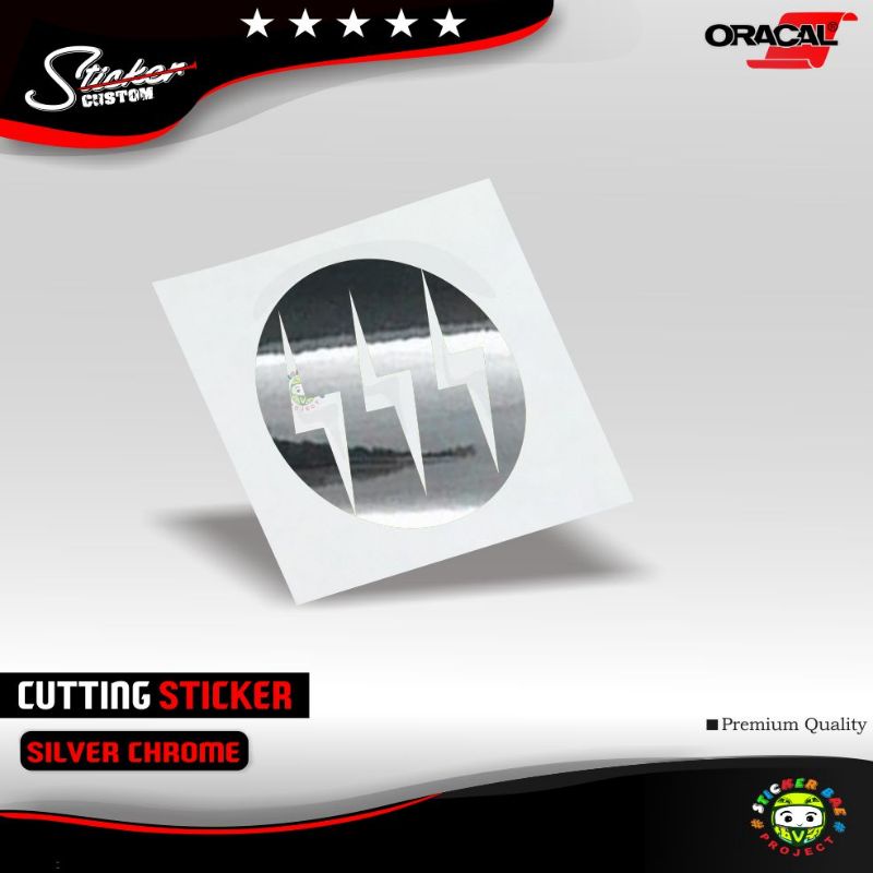 stiker sss logo cutting sticker 1pcs