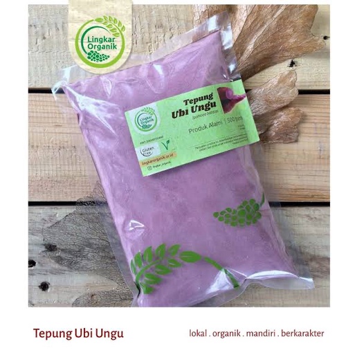 

hbt204tt Tepung Ubi Ungu Lingkar Organik 500Gr Da01D100