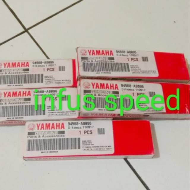 Rantai Kamprat/kamrat/keteng ORI Yamaha.
-Vixion lama/old, Vixion New
-Jupiter MX lama/Old