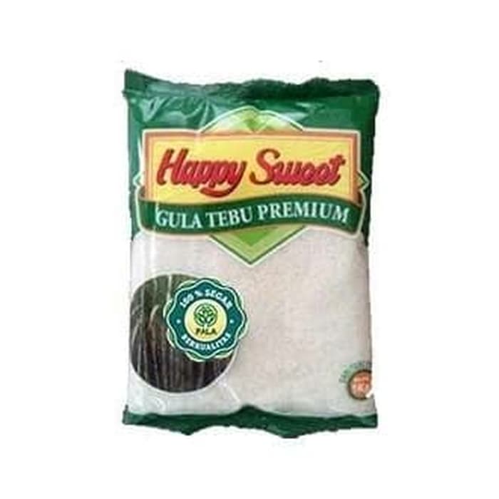 Gula Happy sweet 1Kg - Gula Tebu Premium