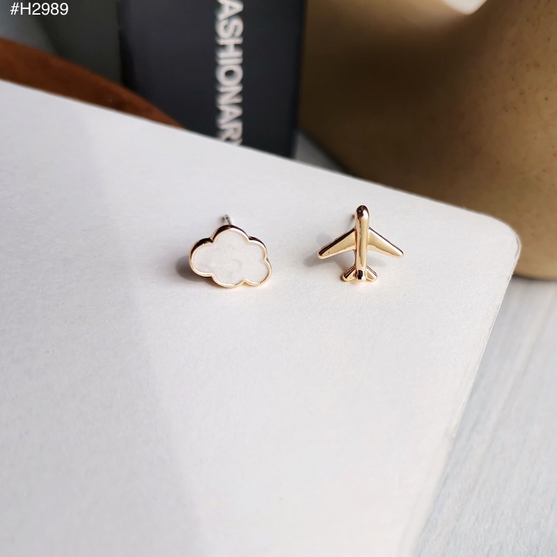 [HY.OLSHOP12] Korean Fashion Daily Earring Stud Earring Import / Anting Aksesoris Korea