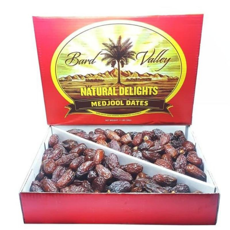 

Kurma Medjool Premium Bard Valley California Natural Delights 5Kg JUMBO