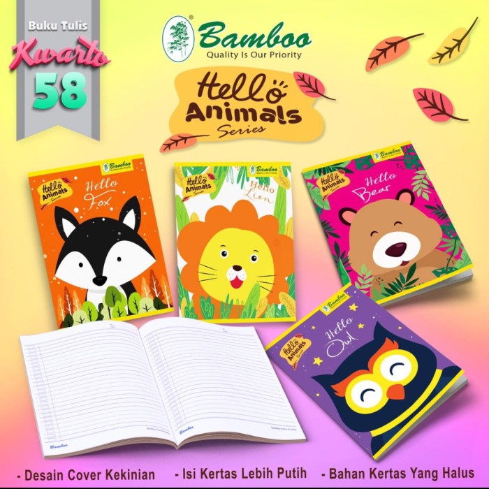 

Star Buku Tulis Bamboo 58 Lembar Paket Murah Murah
