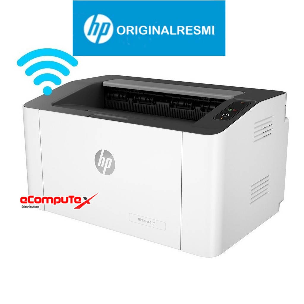 PRINTER HP LASERJET 107W WIFI   MONO / HP LASER JET 107 W   WIRELESS PRINT - RESMI