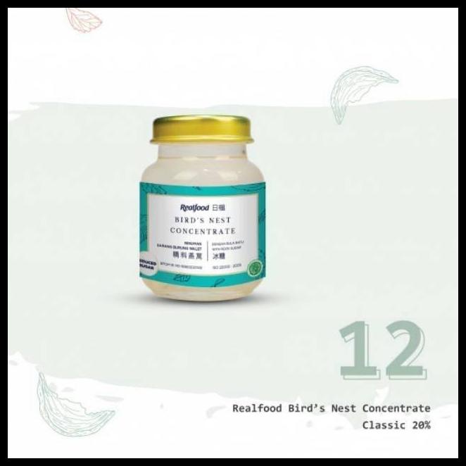 

DISKON TERBATAS !!! REALFOOD STAYFIT 12 JAR [MINUMAN SARANG BURUNG WALET] TERLARIS