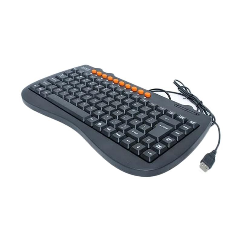 Keyboard USB Mini Multimedia Wired M-Tech MTK 02