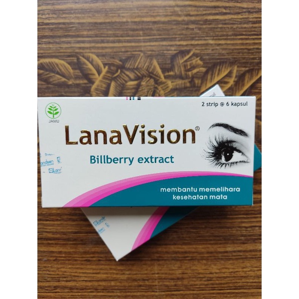 Lanavision vitamin mata 1box 12 kapsul