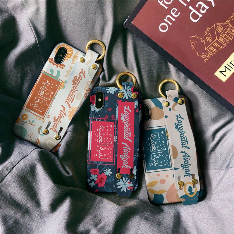 Case + Handgrip Hp Kaligrafi Xiaomi, Oppo, Vivo, Iphone, Samsung, Infinix