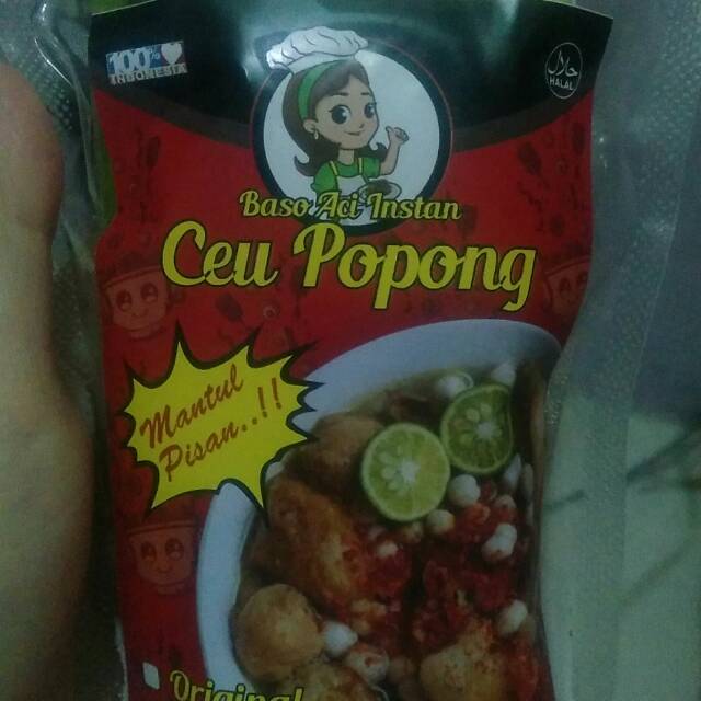 

Baso aci instan ceu popong