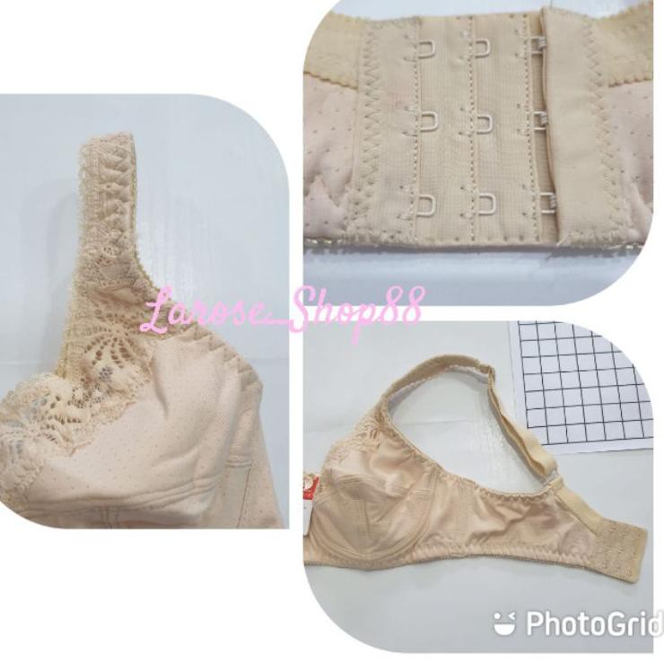 BRA | BH ELENA  ORIGINAL | Tanpa busa Pakai Kawat Kait 3 .