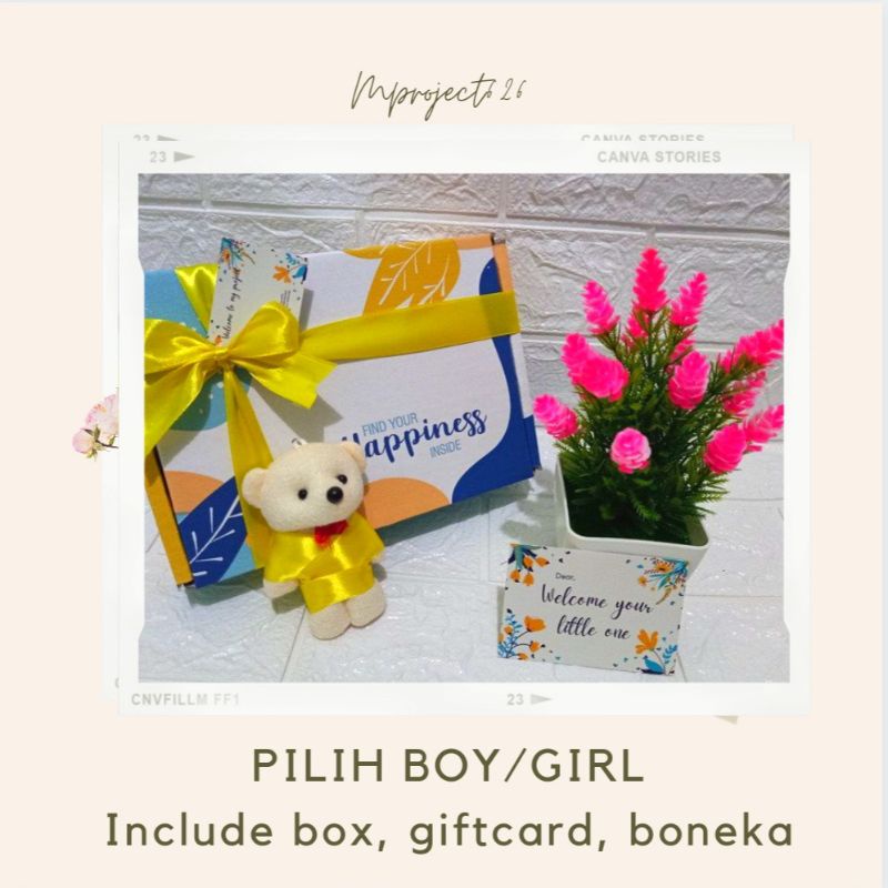 ANJANI SET | BABY HAMPERS BAYI GIFT KADO SET | PAKET LAHIRAN BAYI LAKI - LAKI PEREMPUAN UNISEX-4