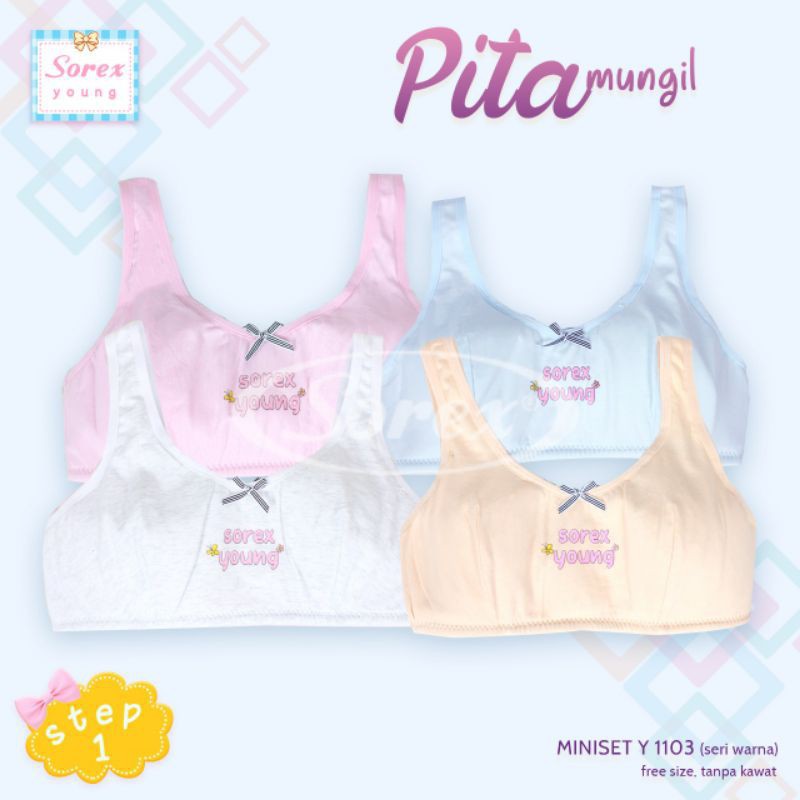 Miniset Sorex Y 1103 Young Pita Kancing | Miniset Remaja ABG Tali Lebar 1103 - Bwr