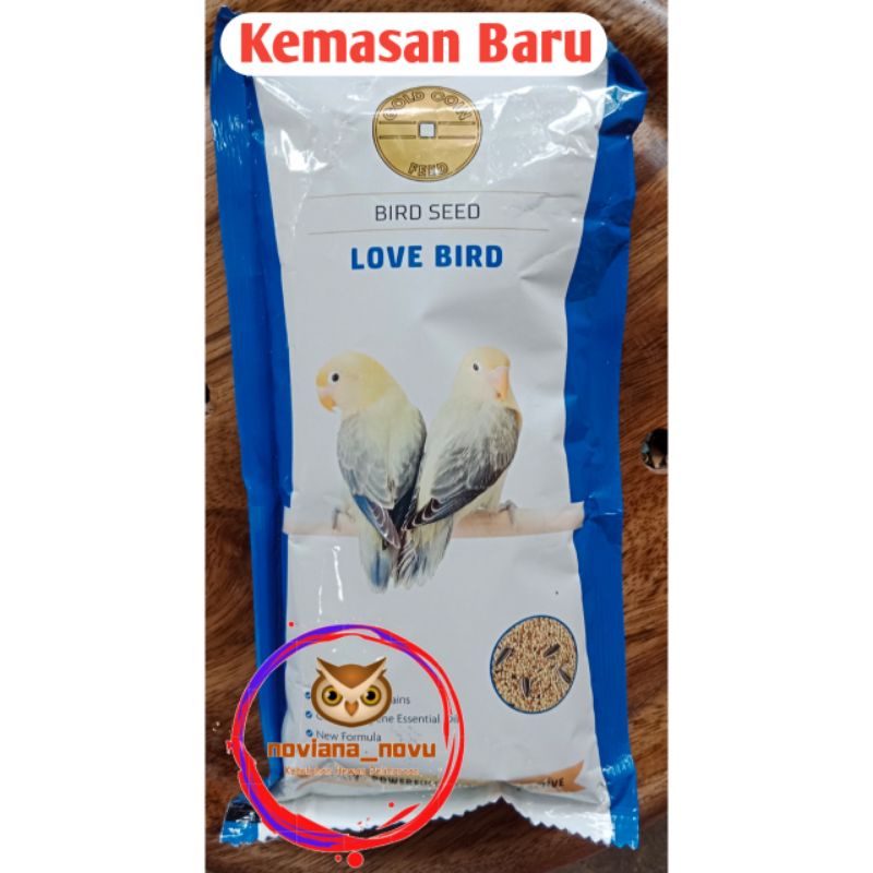 GOLD COIN LOVEBIRD PAKAN BURUNG LOVEBIRD BIRD SEED MILET PUTIH CAMPUR HAMSTER KENARI PERKUTUT PARKIT TEKUKUR